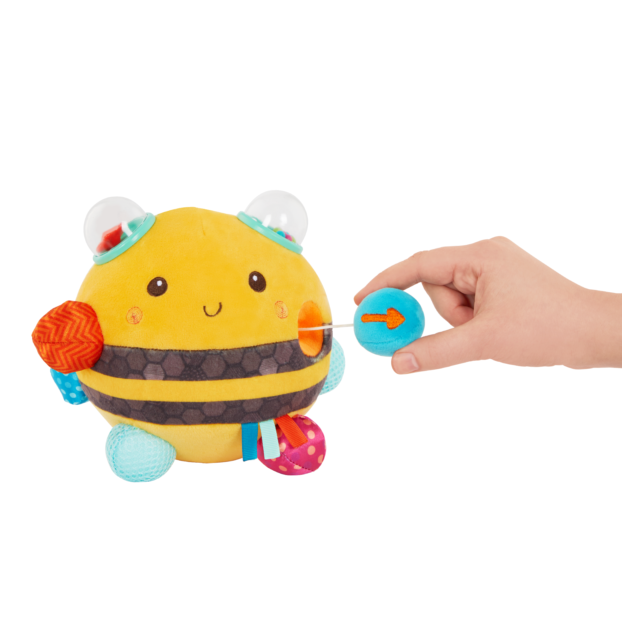 Sensory plush bee.