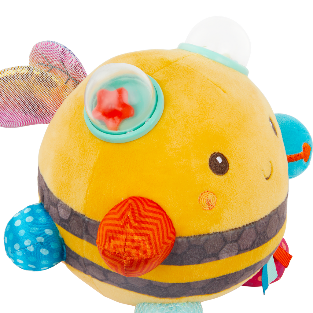 Sensory plush bee.
