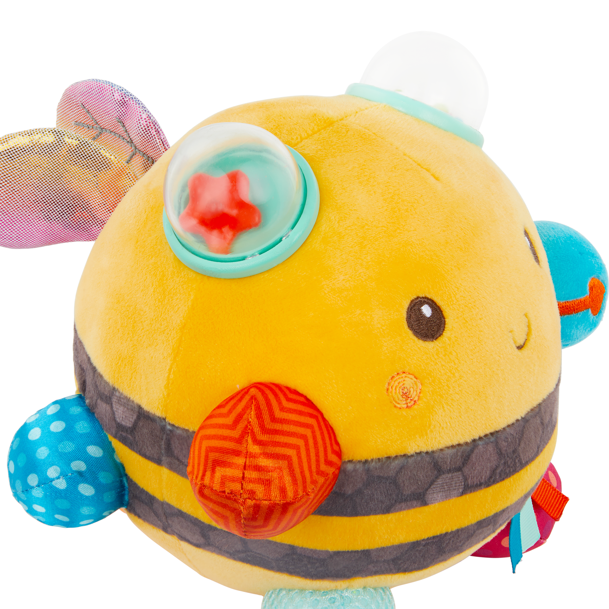 Sensory plush bee.