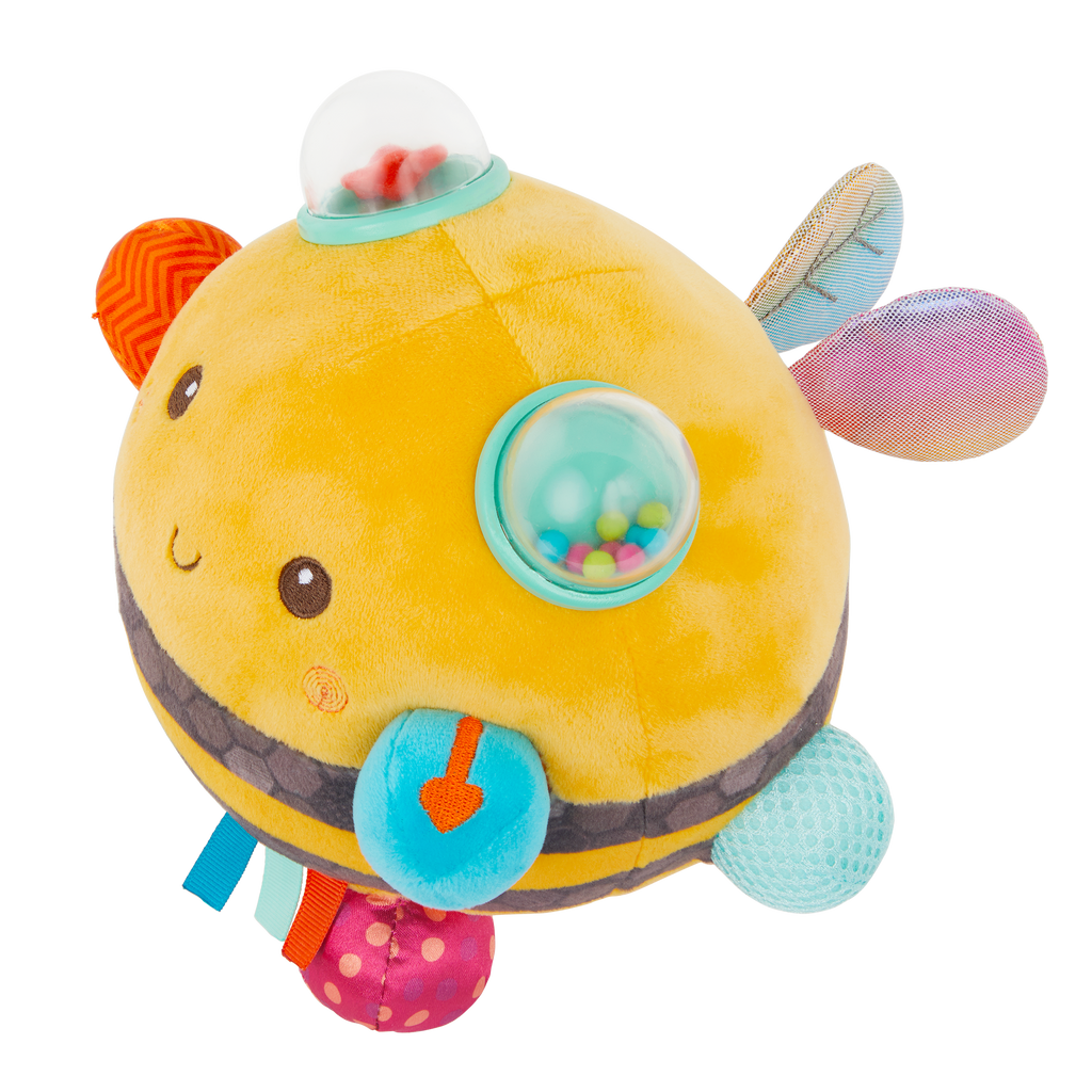 Sensory plush bee.