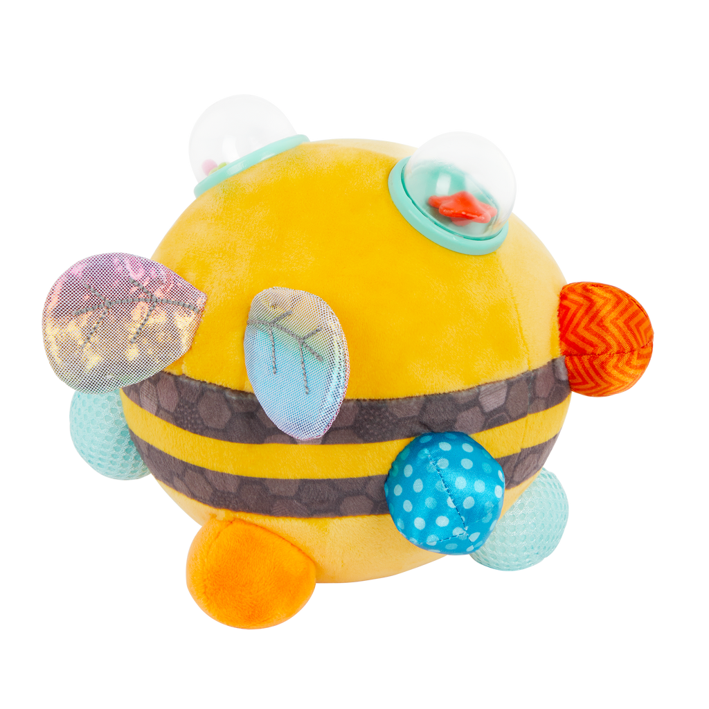 Sensory plush bee.