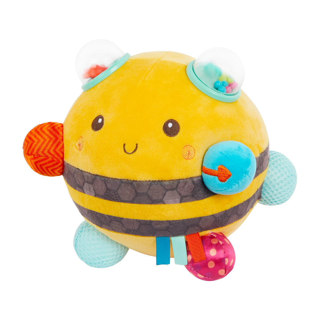 Sensory plush bee.