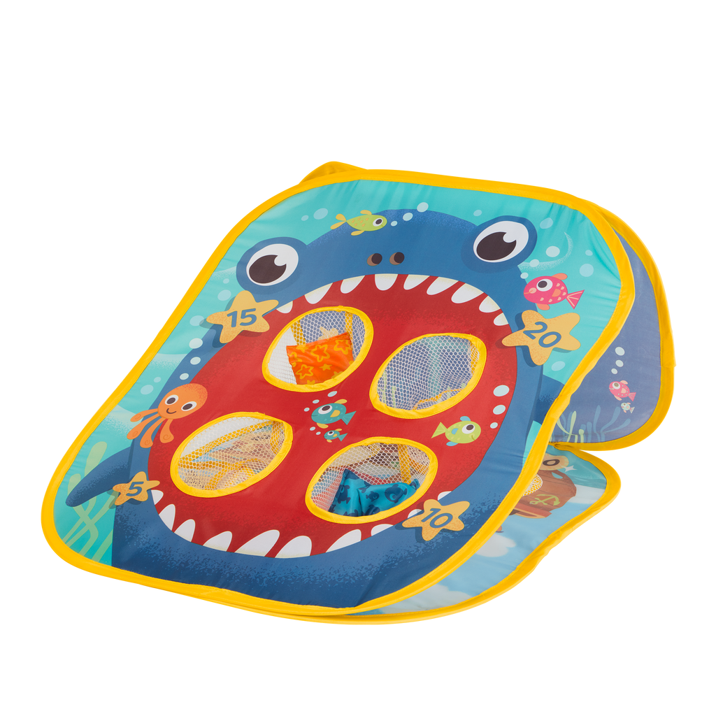 Bean bag toss game.