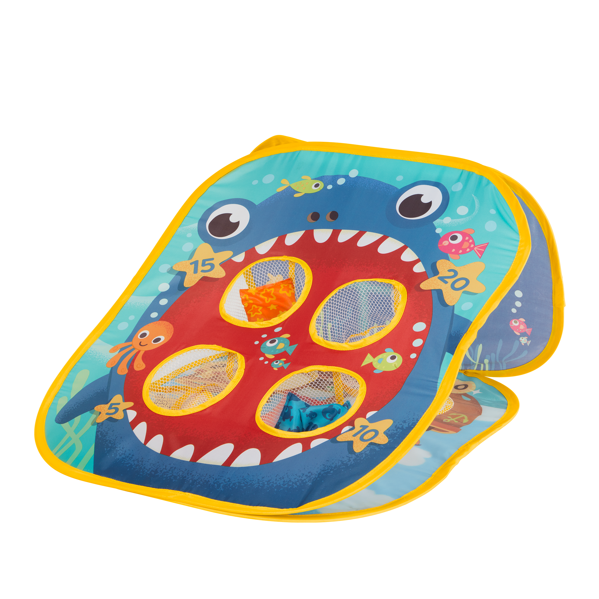 Bean bag toss game.