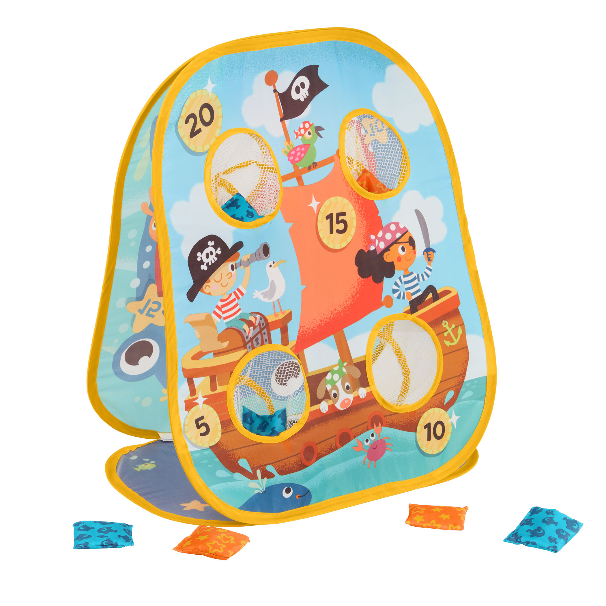 Bean bag toss game.