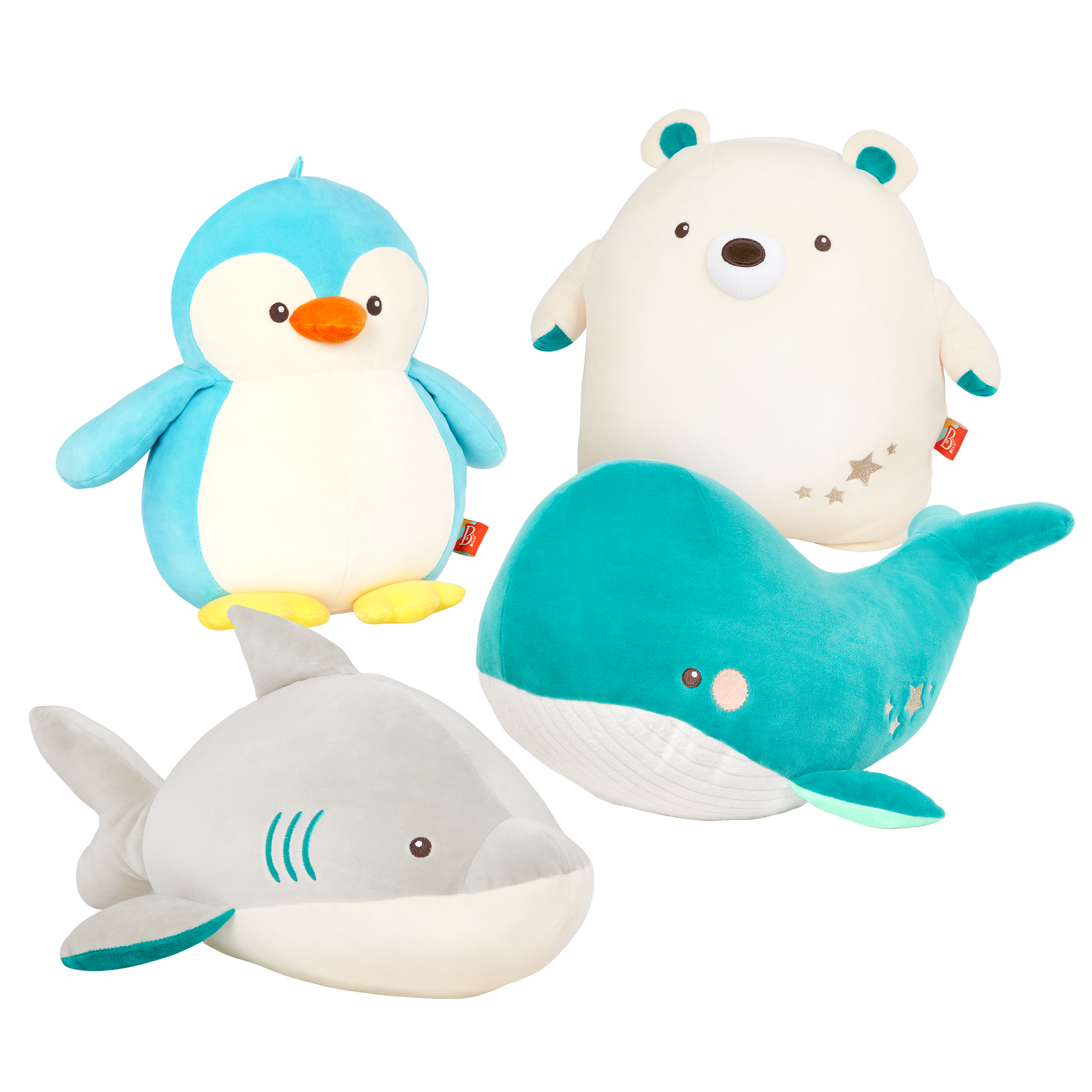 B. toys - Huggable Squishies Willow Whale