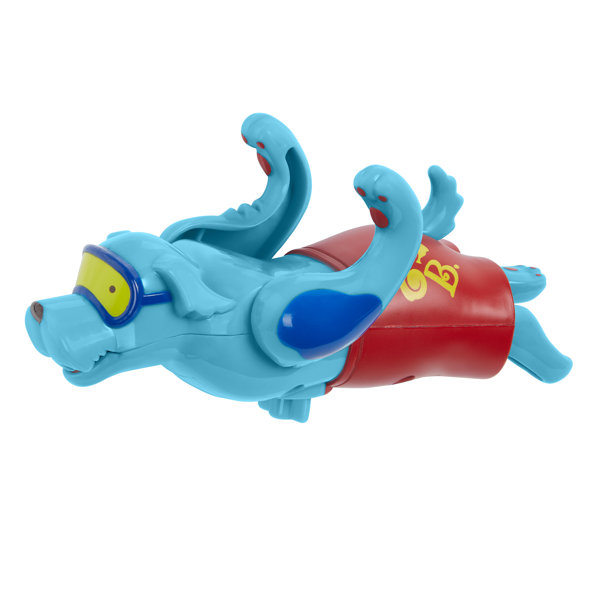 Wind-up dog toy.
