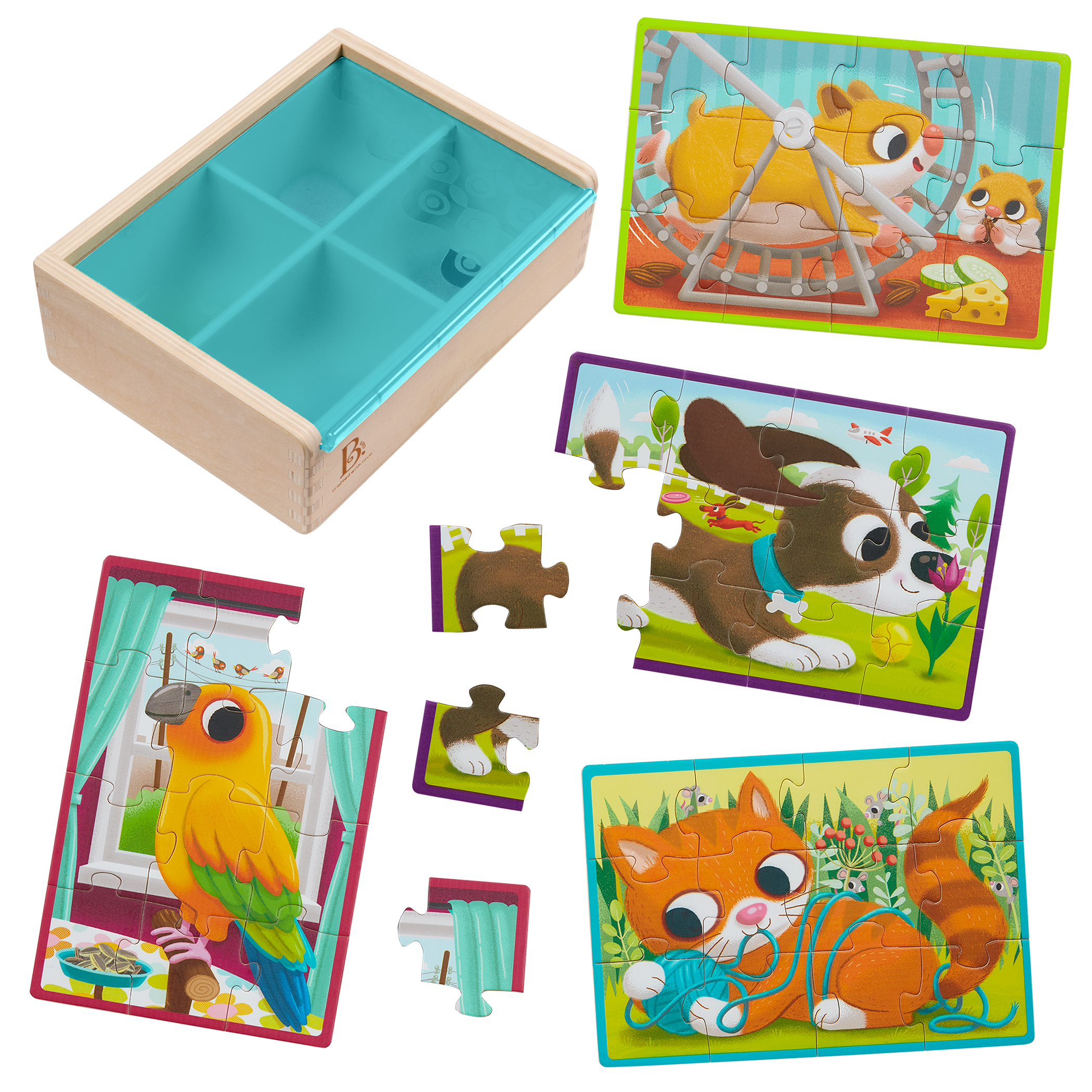 Pet jigsaw puzzles.