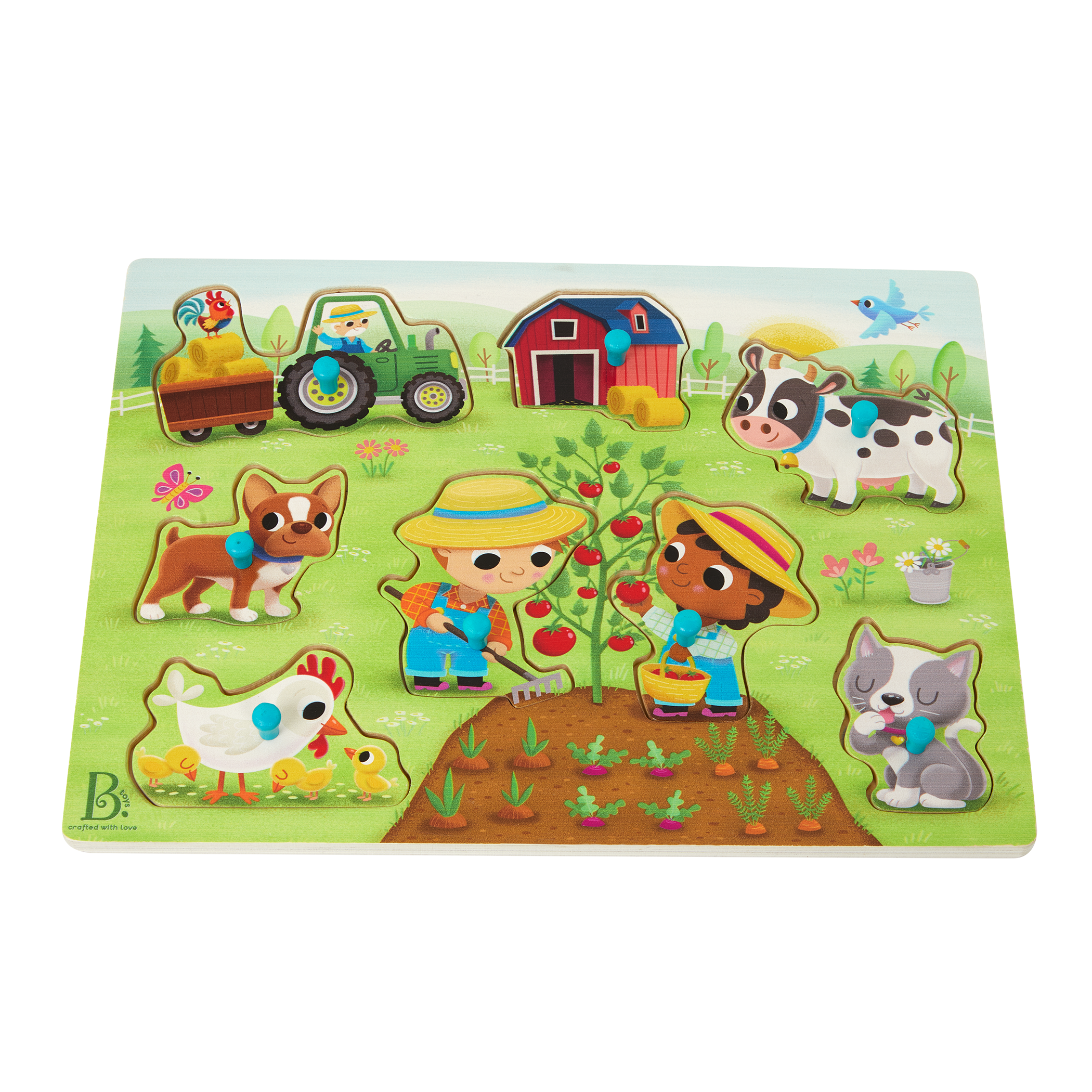 Farm peg puzzle.