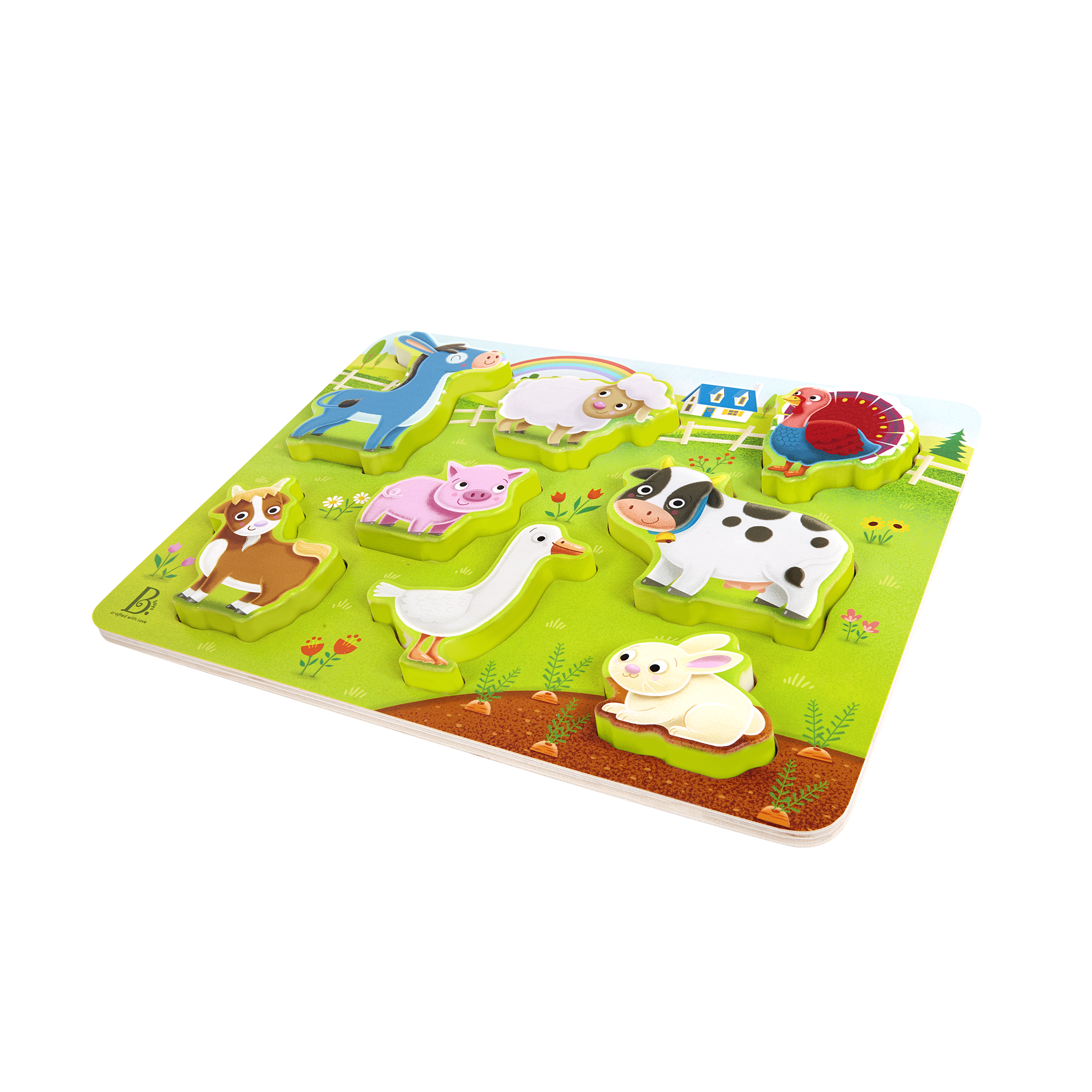 Chunky farm animal puzzle.