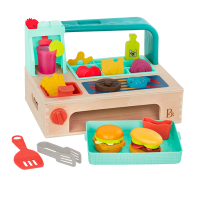 Burger playset for kids.