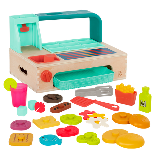 Burger playset for kids.