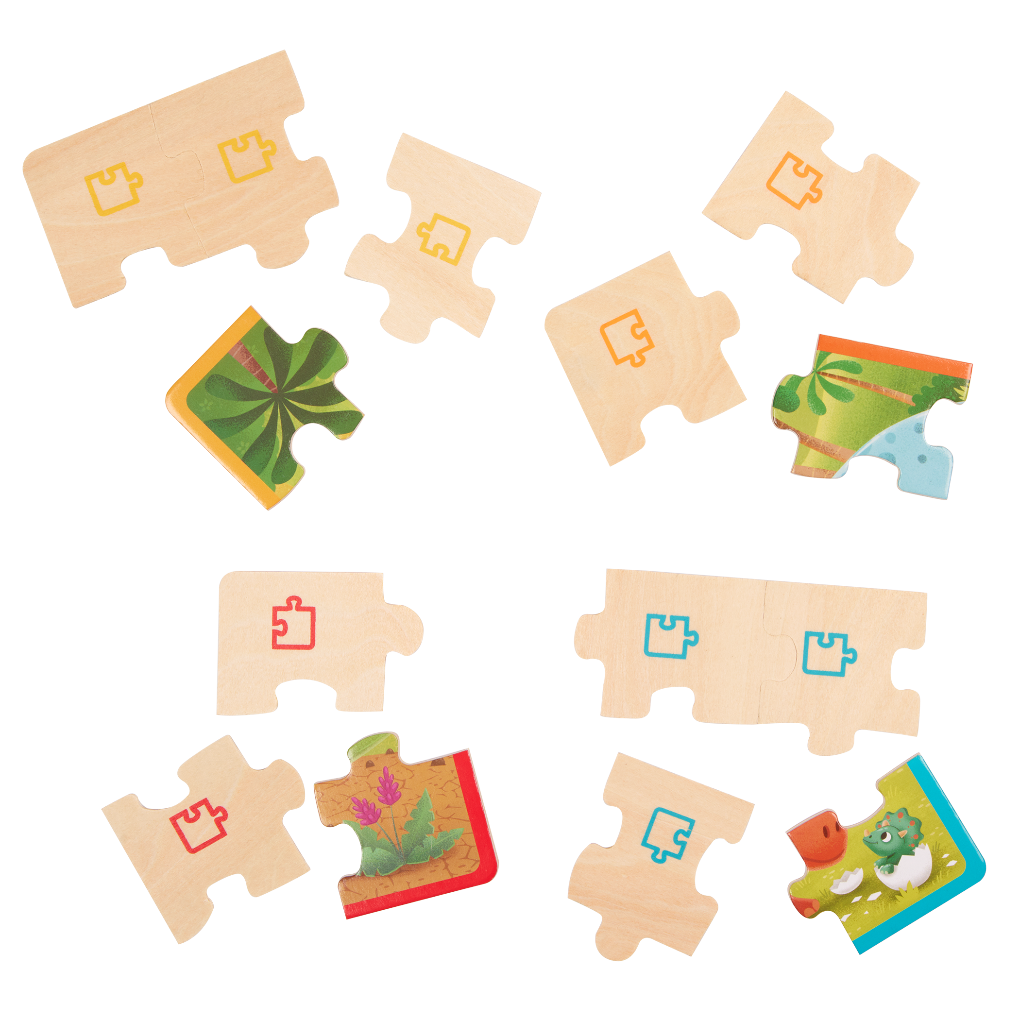 Dinosaur jigsaw puzzles.