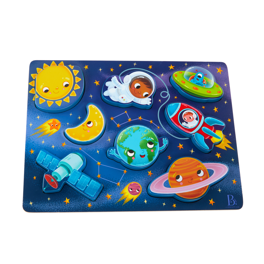 Outer space chunky puzzle.
