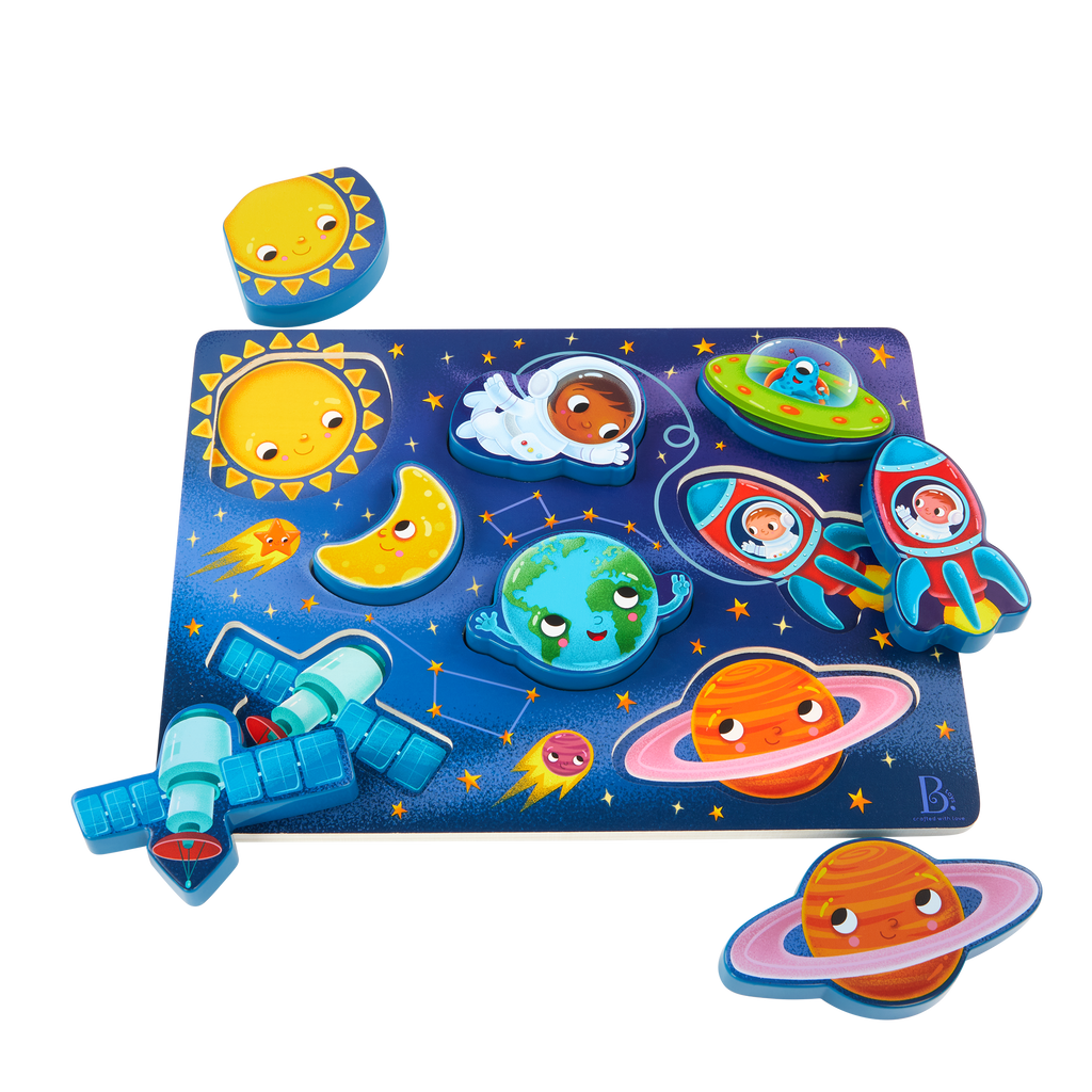 Outer space chunky puzzle.