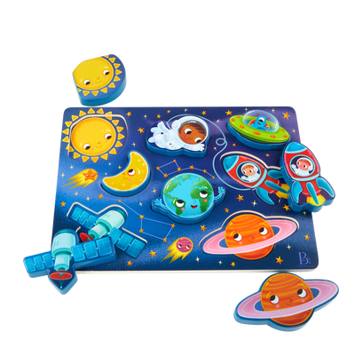 Outer space chunky puzzle.