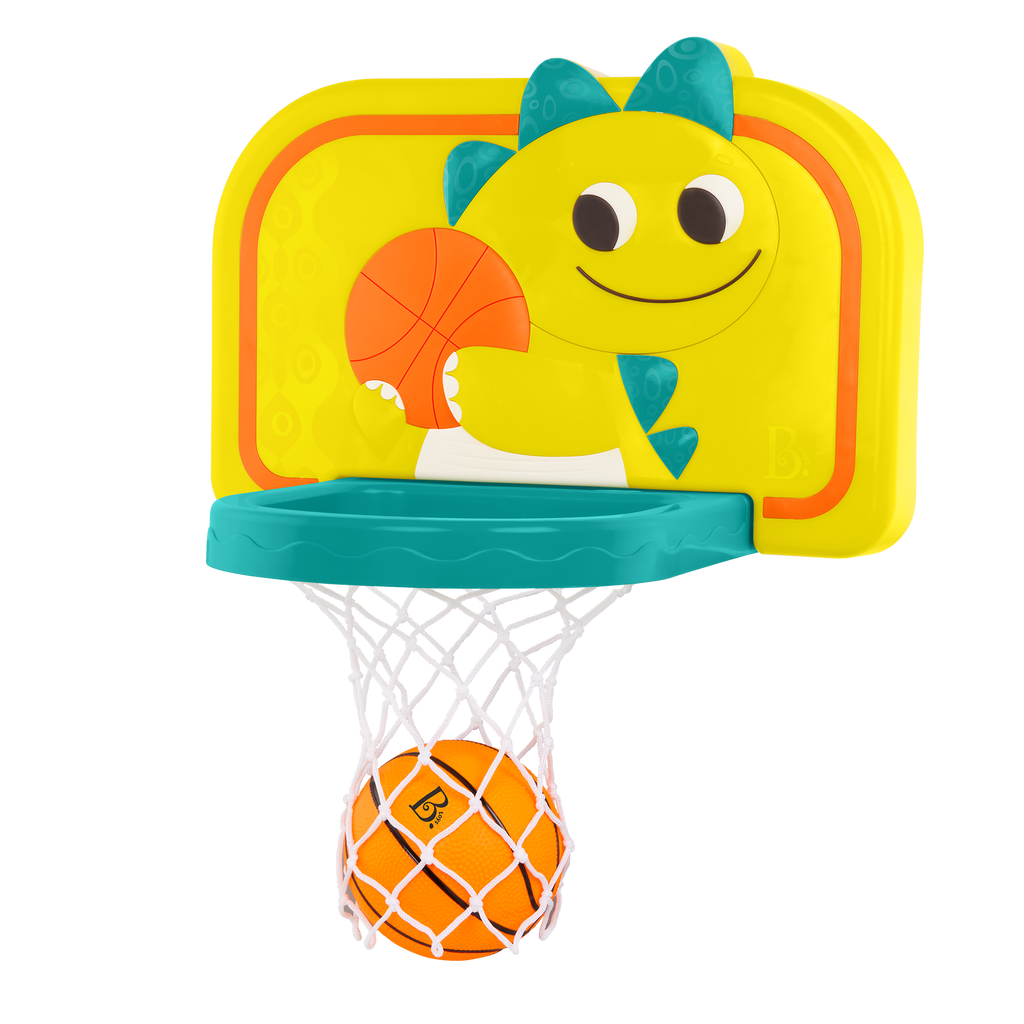 Adjustable kids basketball net door hanging