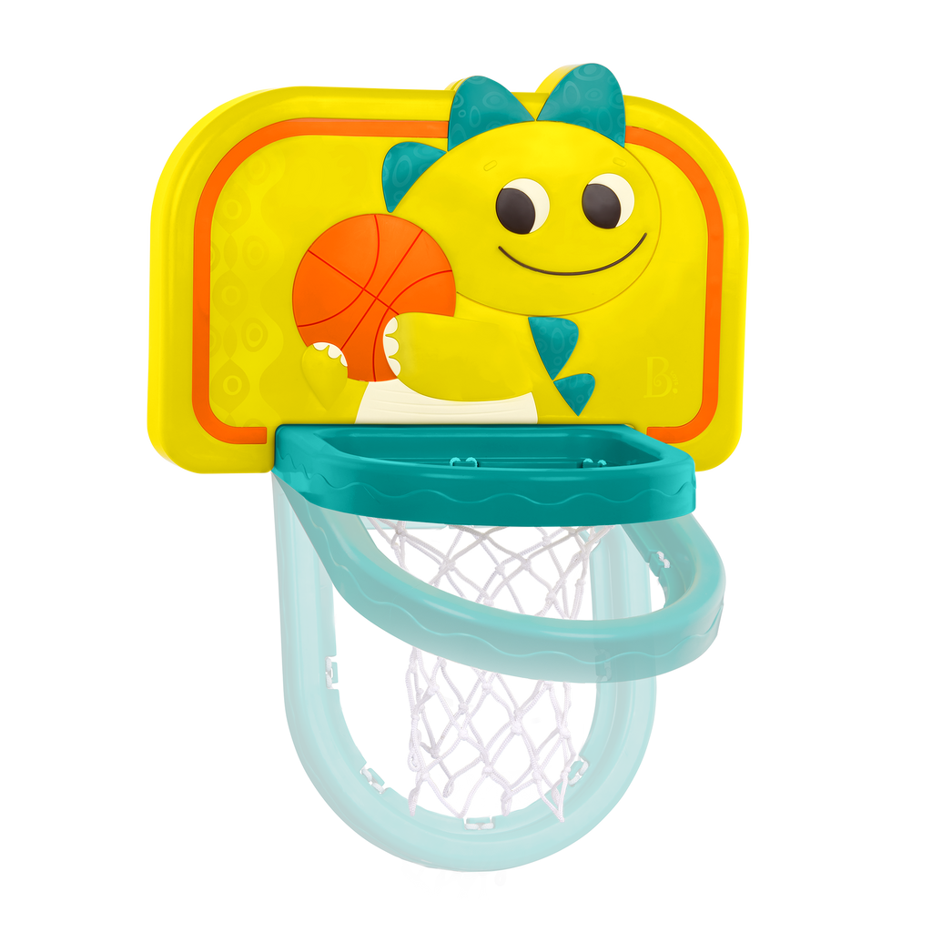 Adjustable kids basketball net door hanging