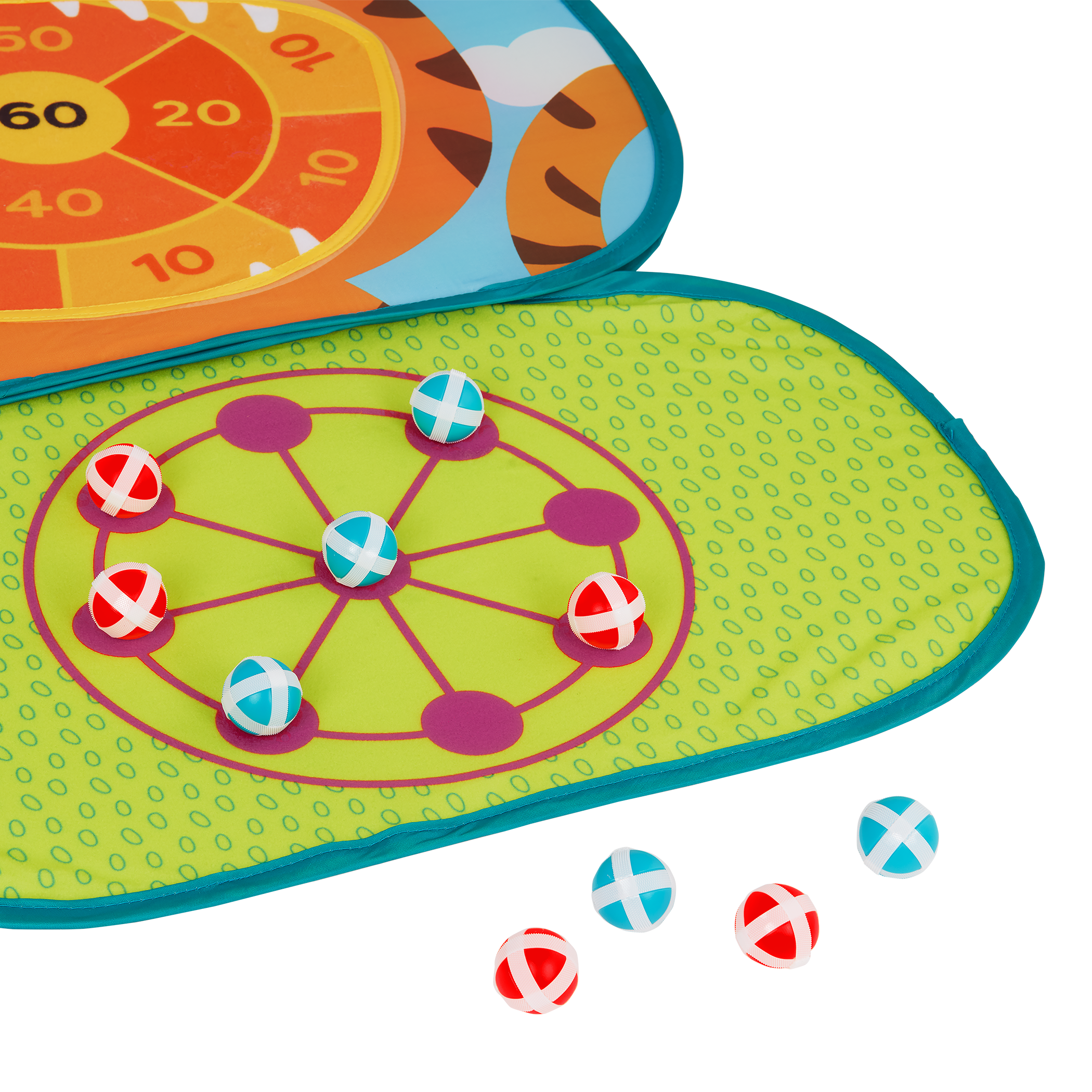 Dartboard game set for kids.