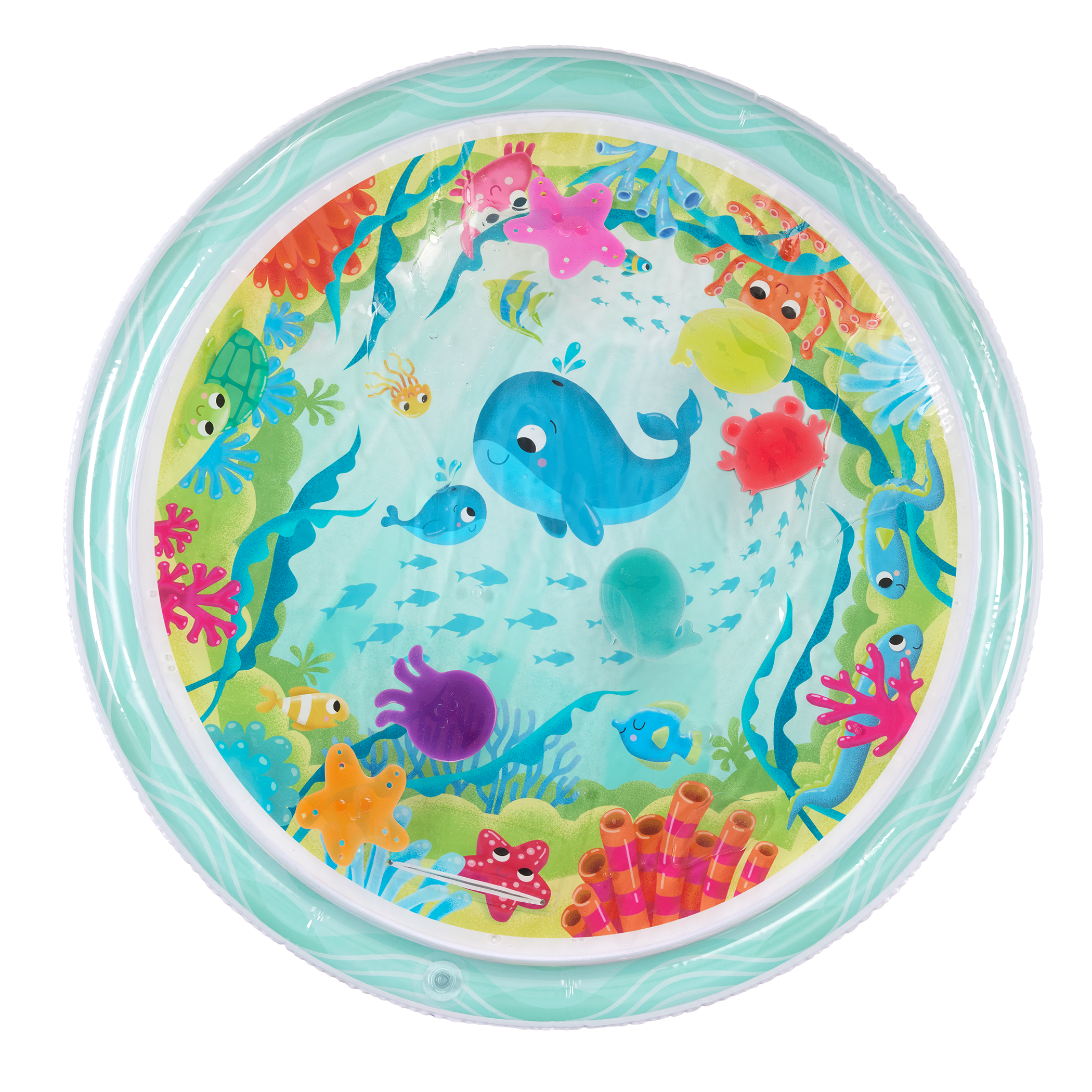 Baby sensory water mat tummy time activity