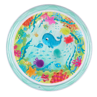 Baby sensory water mat tummy time activity