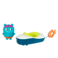 Baby bath toys hippo squirt and boat