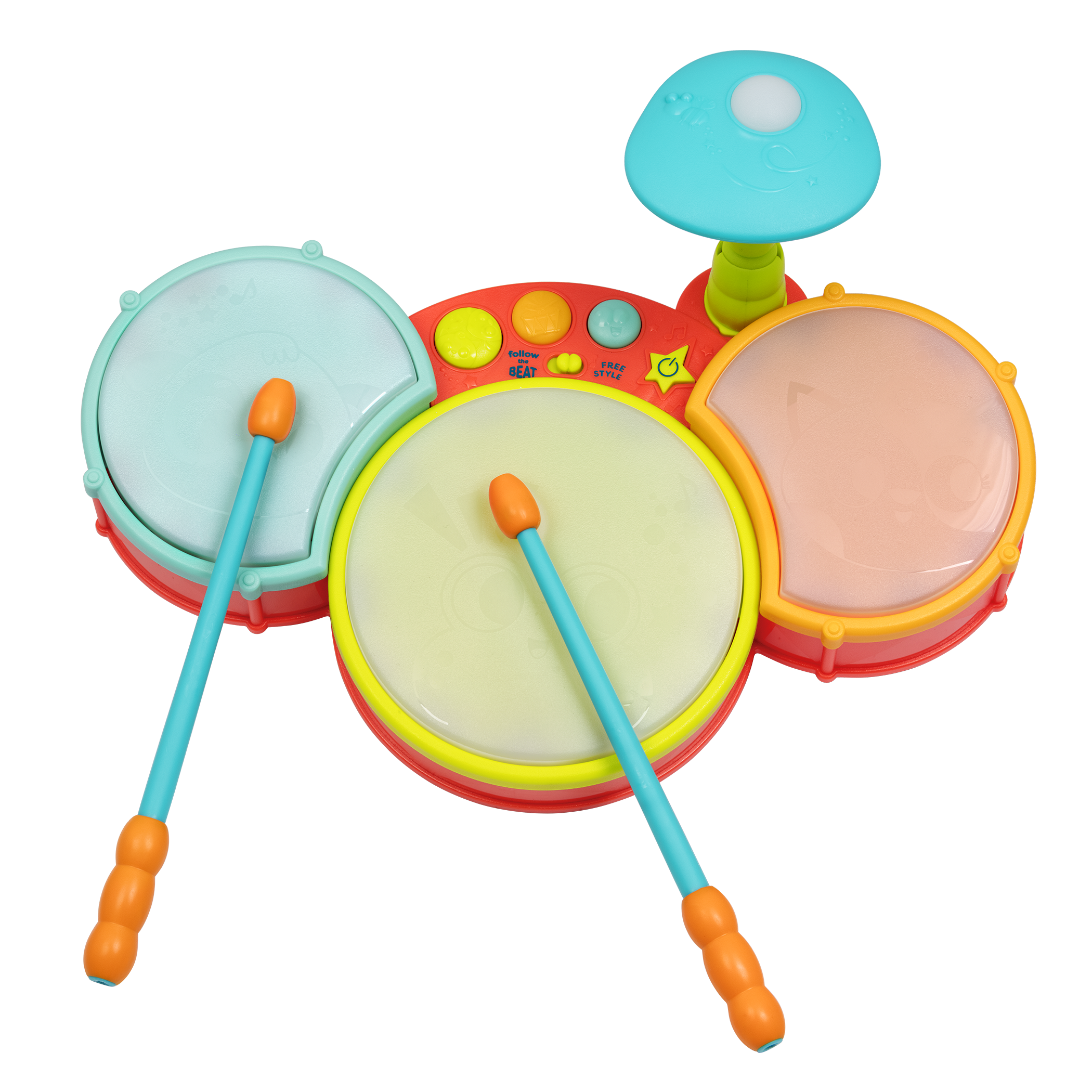 Kids' drum set.