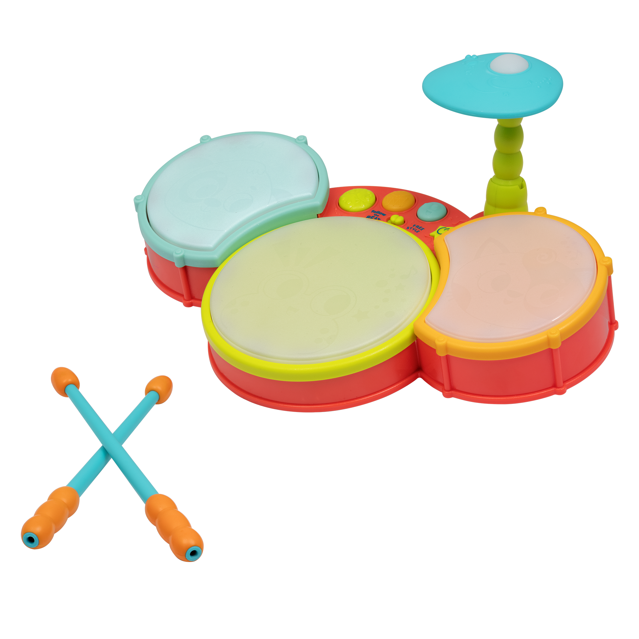 Kids' drum set.