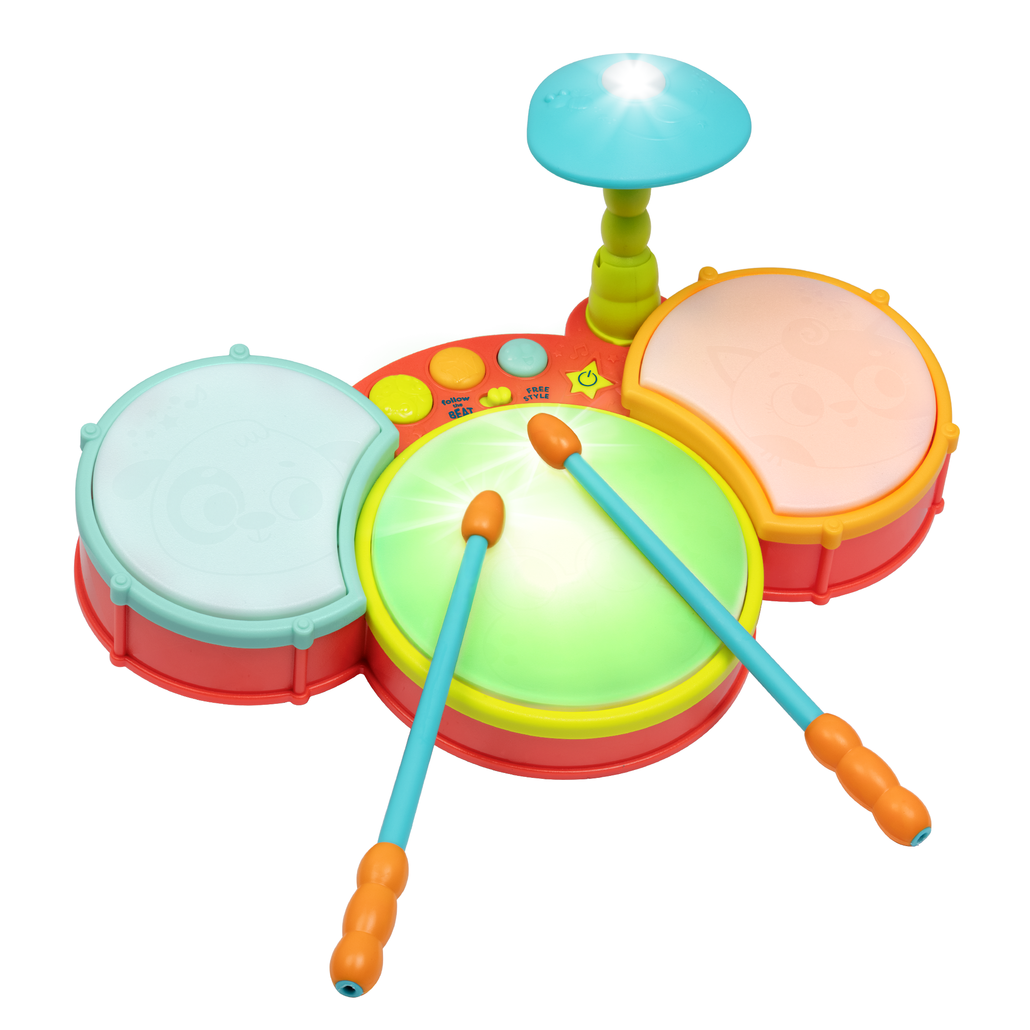Kids' drum set.
