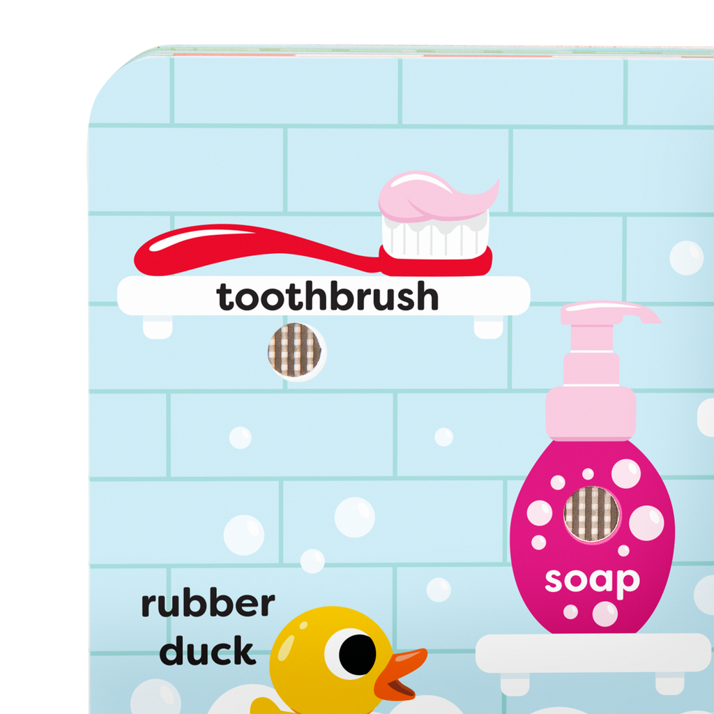 Interactive audio board book for babies first words vocabulary