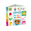 Interactive audio board book for babies first words vocabulary