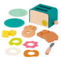 Mini chef pretend food playset breakfast toaster for toddlers