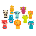 Animal finger puppets set for toddlers bath toy