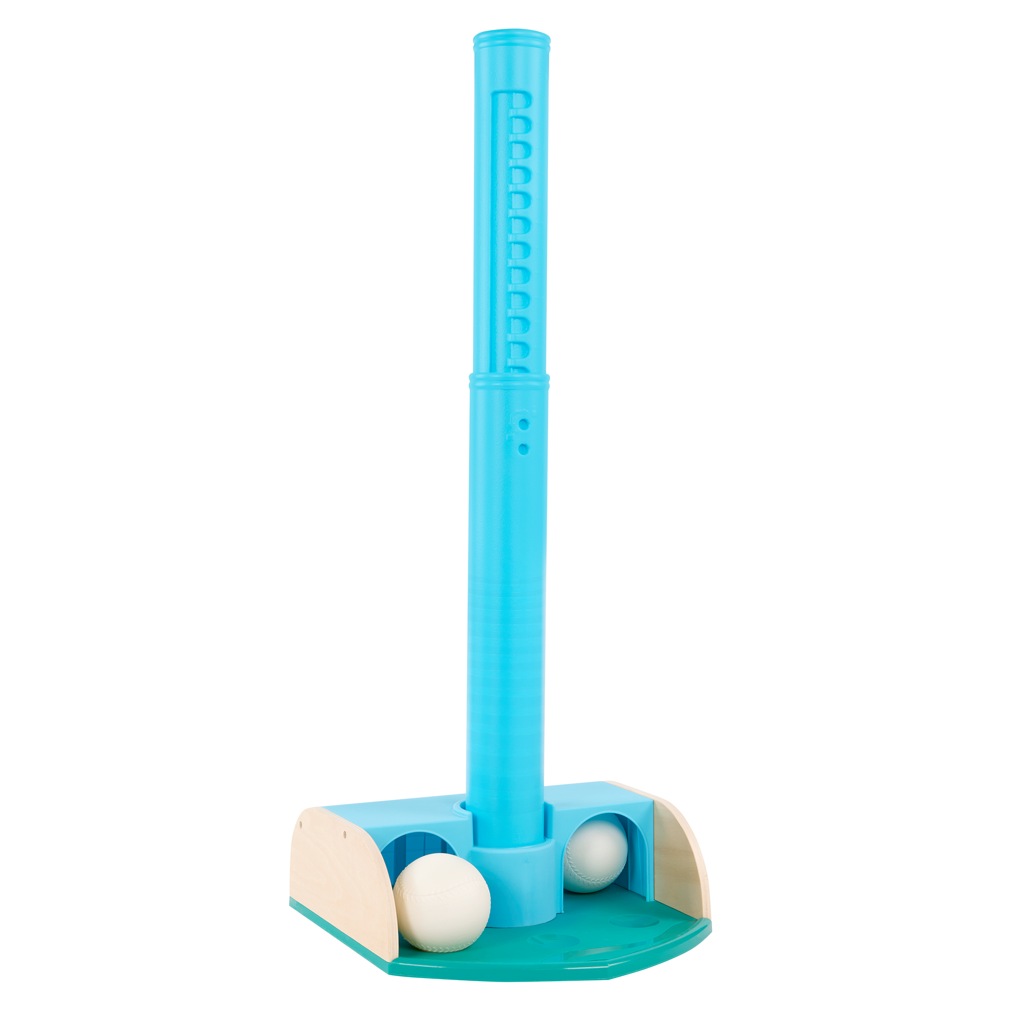 Toddler kids tee ball set with bat and balls