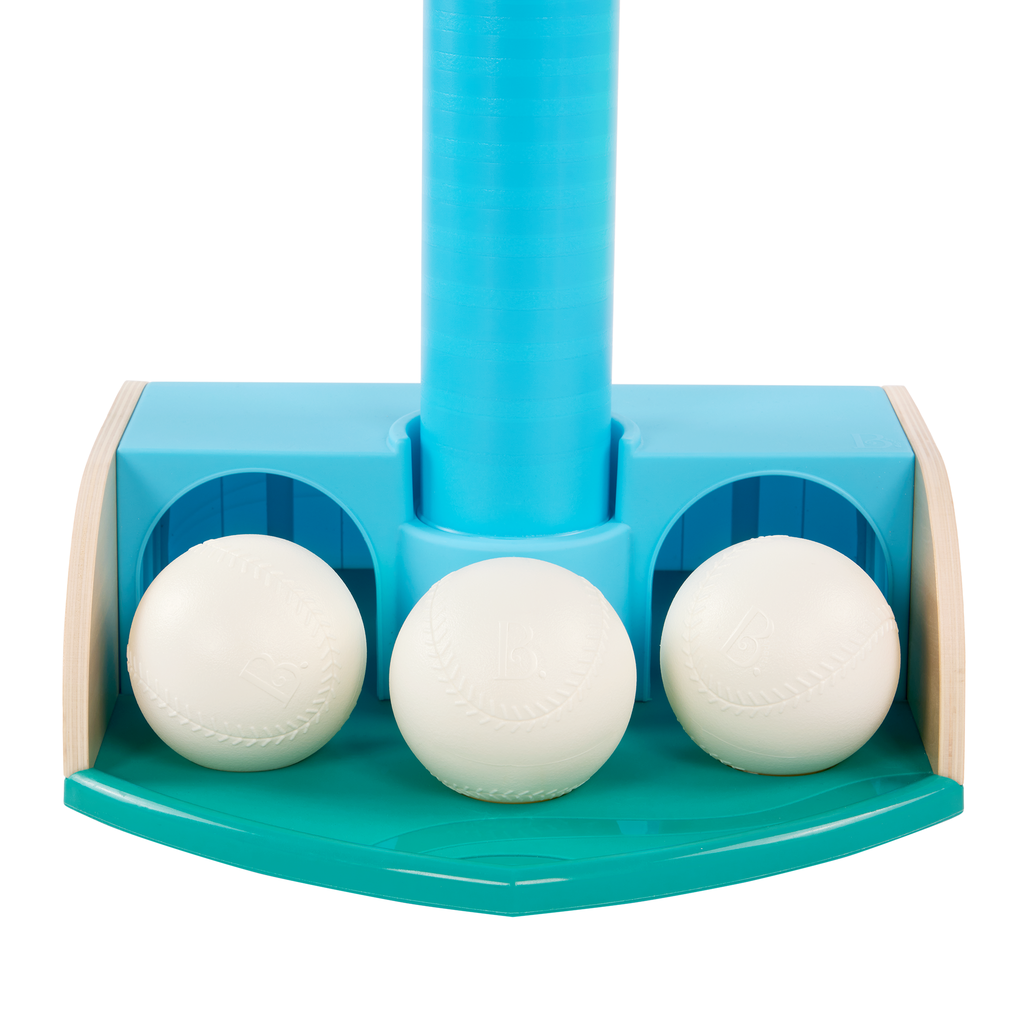 Toddler kids tee ball set with bat and balls
