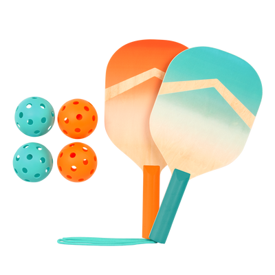 Kids pickleball set 2 paddles storage bag