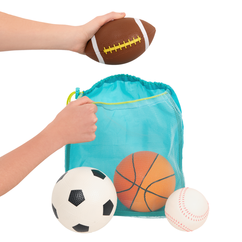 Mini soft ball football soccer basketball for kids