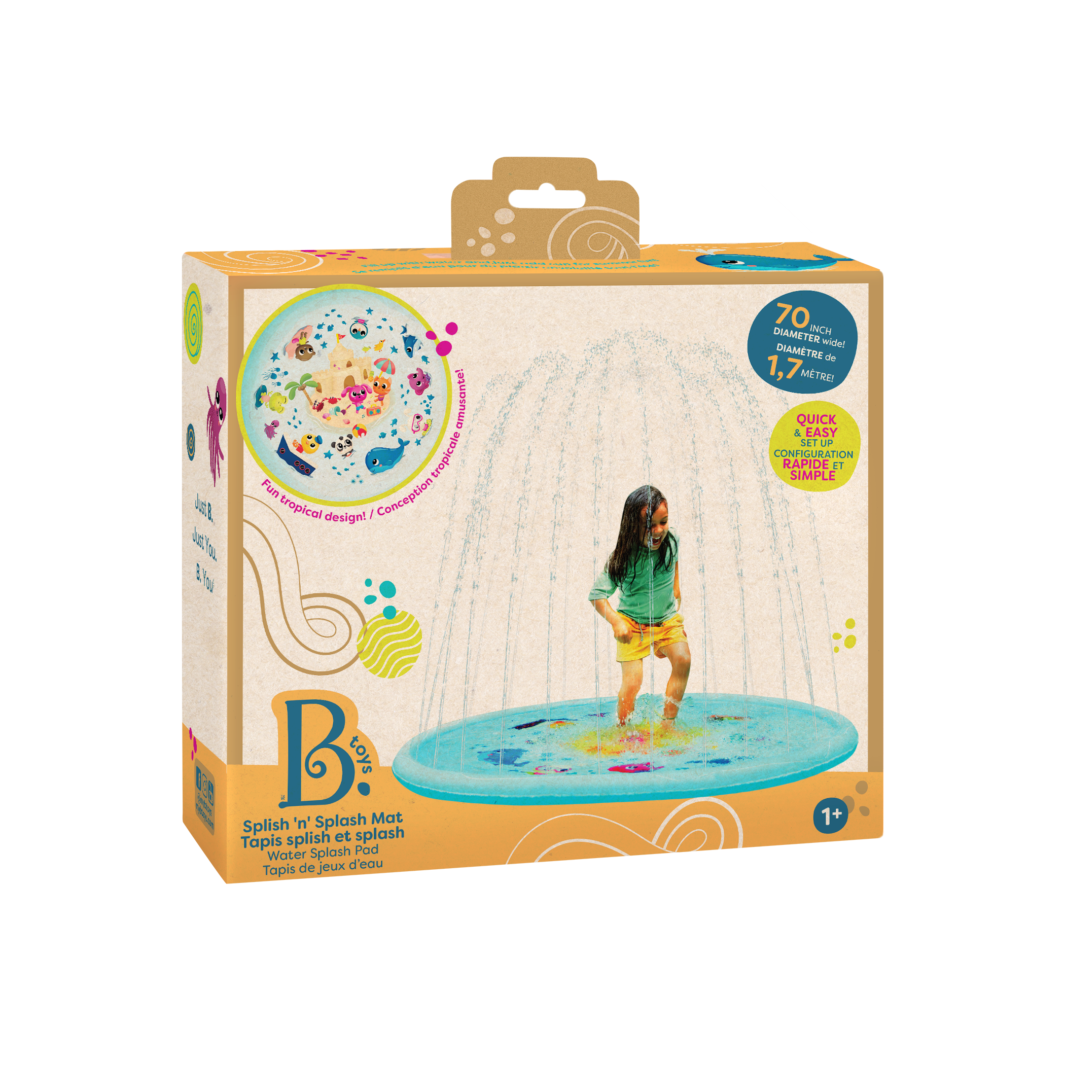 B. toys – Splish `n` Splash Mat