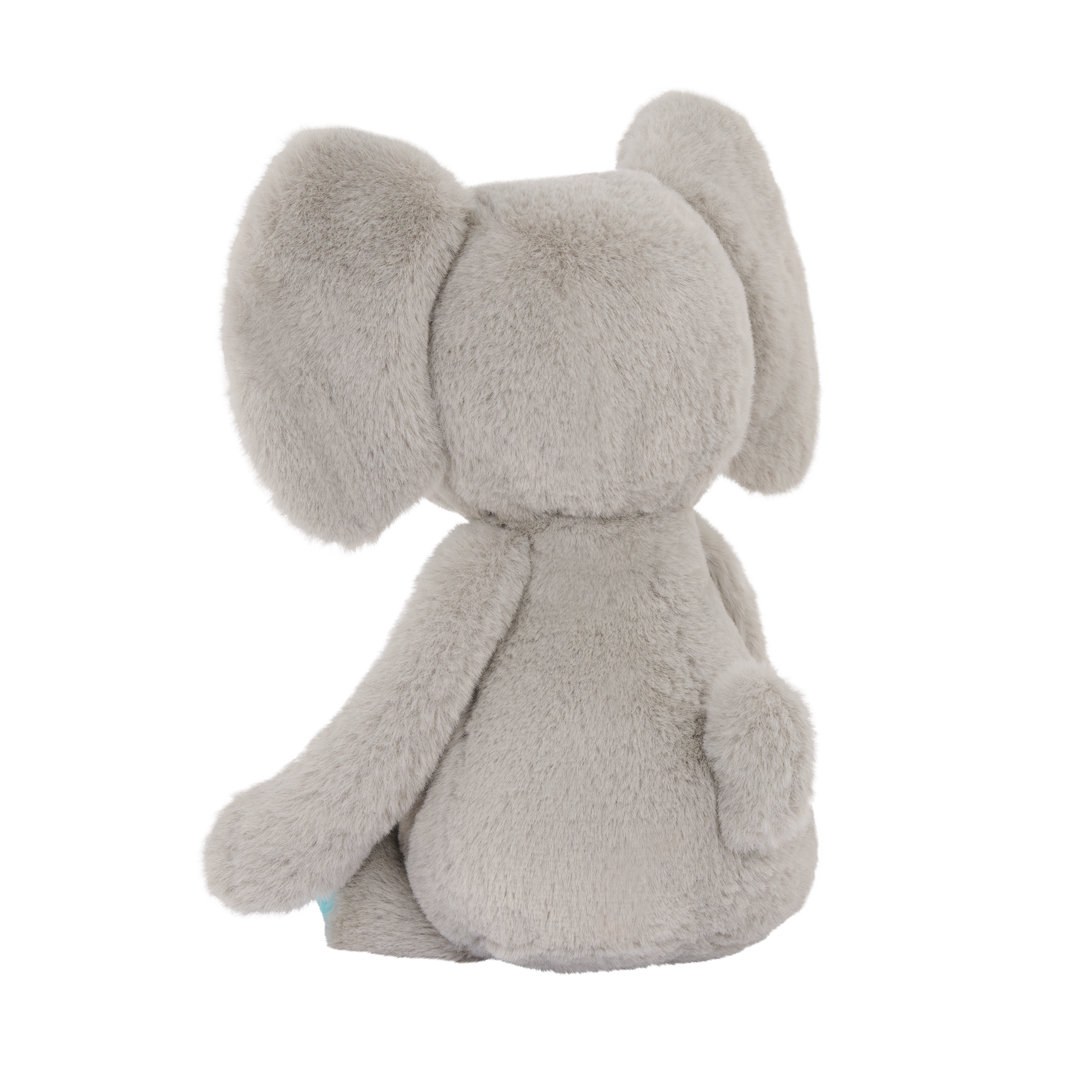 Grey plush elephant stuffed animal squishy