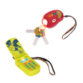 B. toys – FunKeys; Hellophone