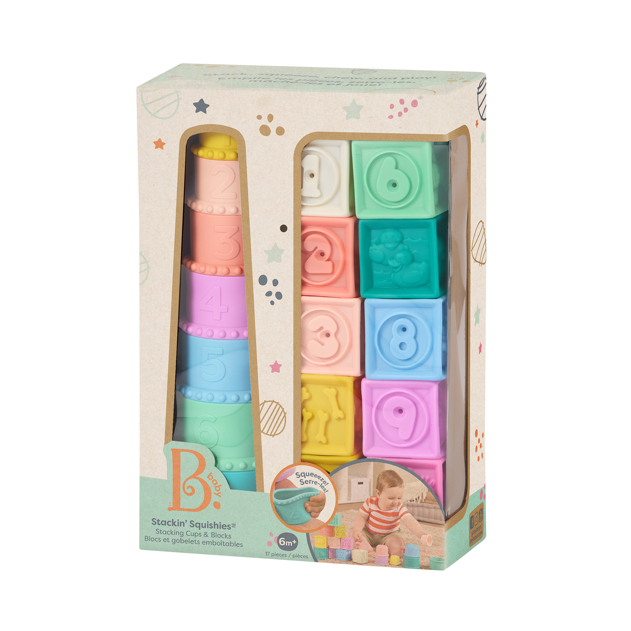 B. toys – Stackin' Squishies