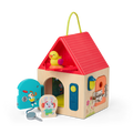 Locks and latches box dexterity toy for toddlers and babies
