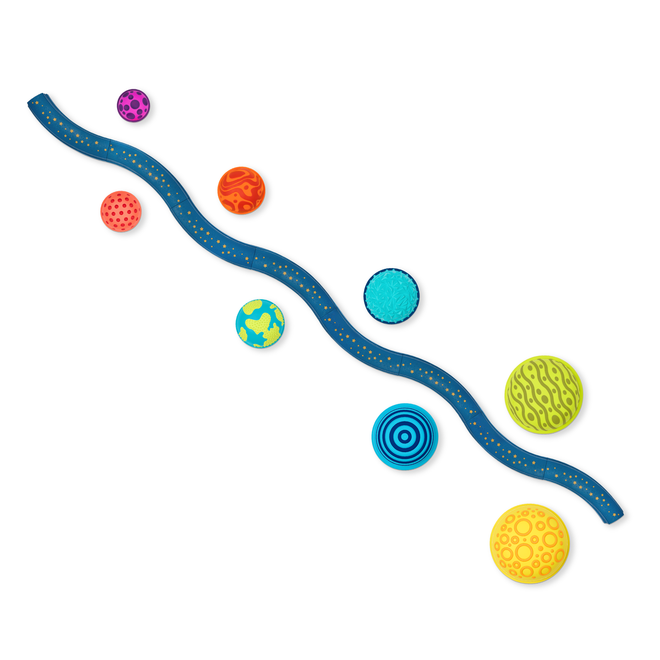Solar system balance beams for kids