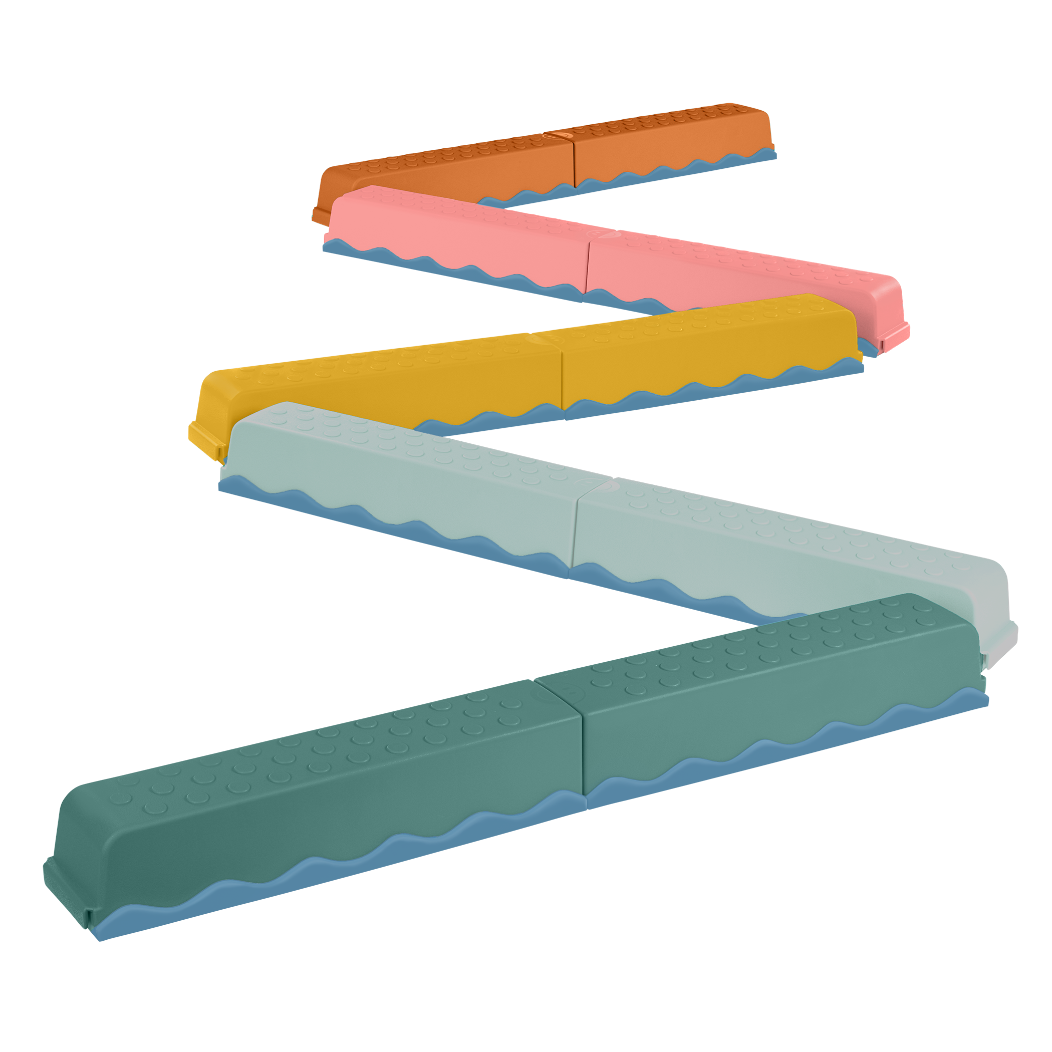 Balance beams toy for kids stackable active play Balance and Build Set