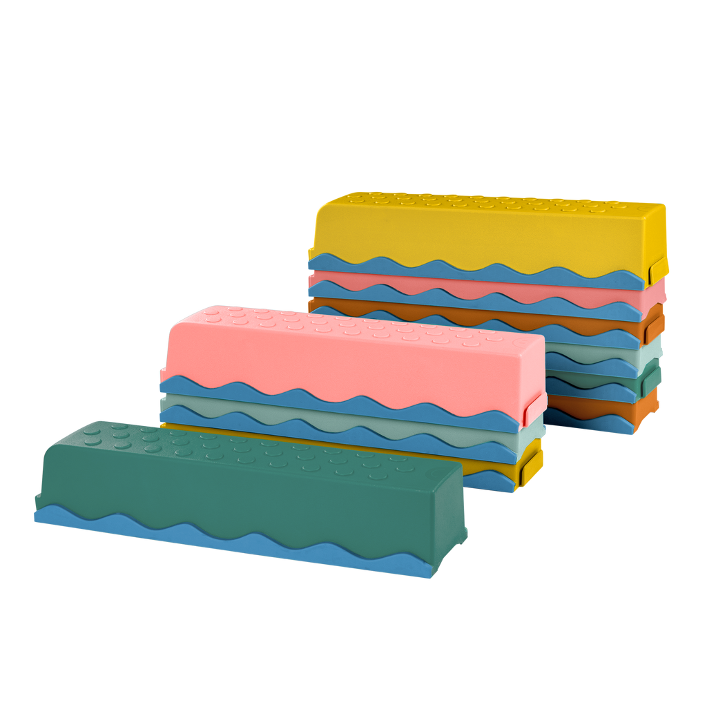 Balance beams toy for kids stackable active play Balance and Build Set