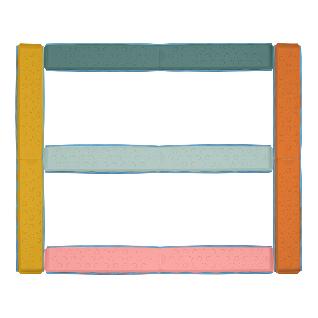 Balance beams toy for kids stackable active play Balance and Build Set