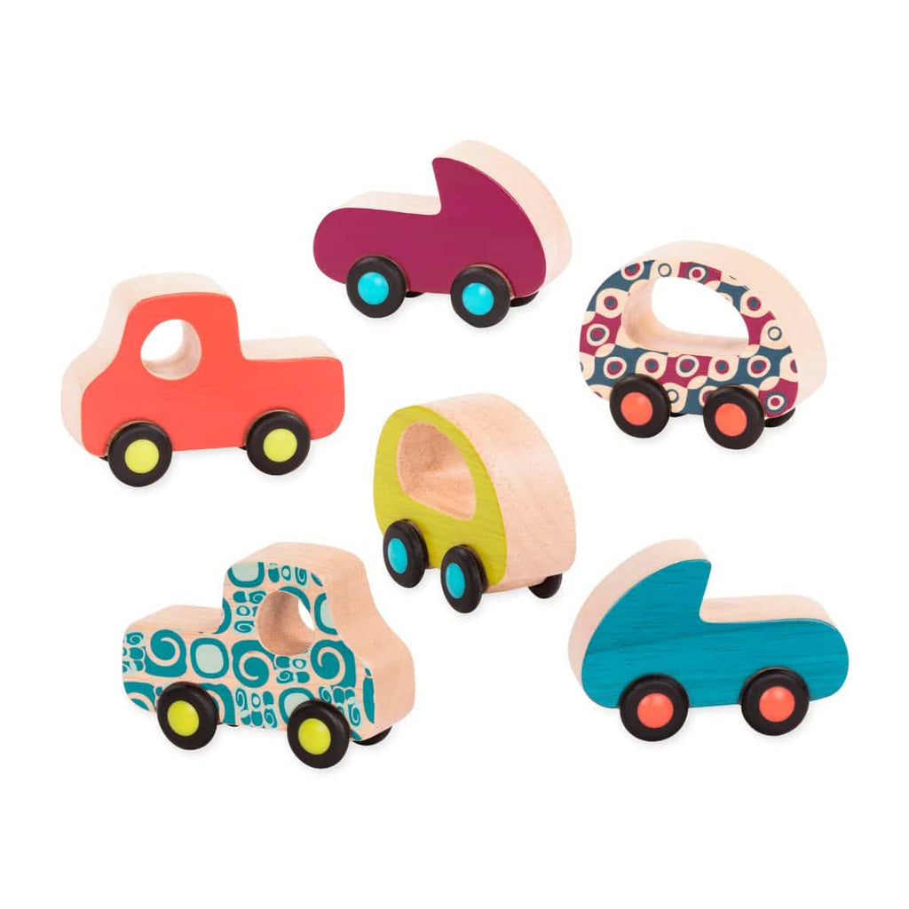 Wooden Toy Cars