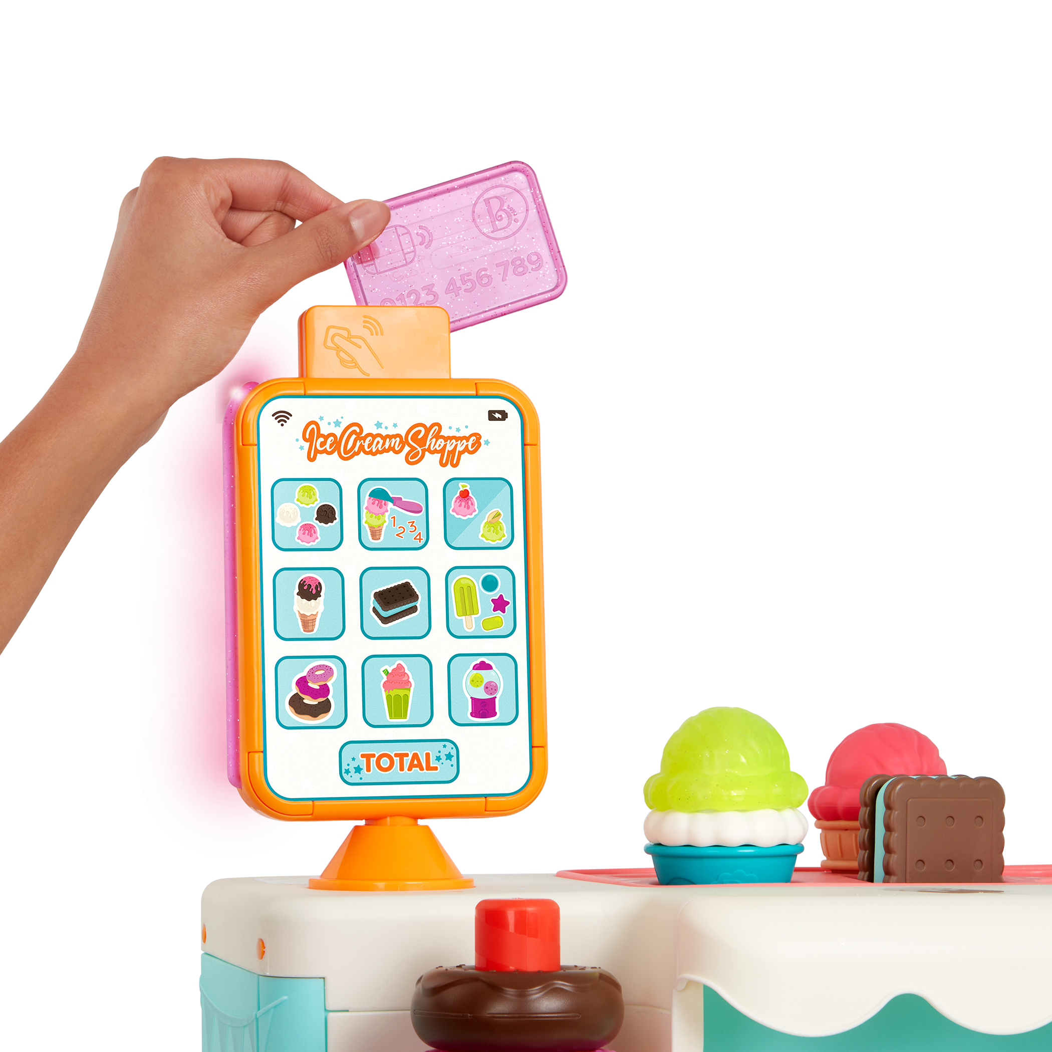 Interactive ice cream truck.