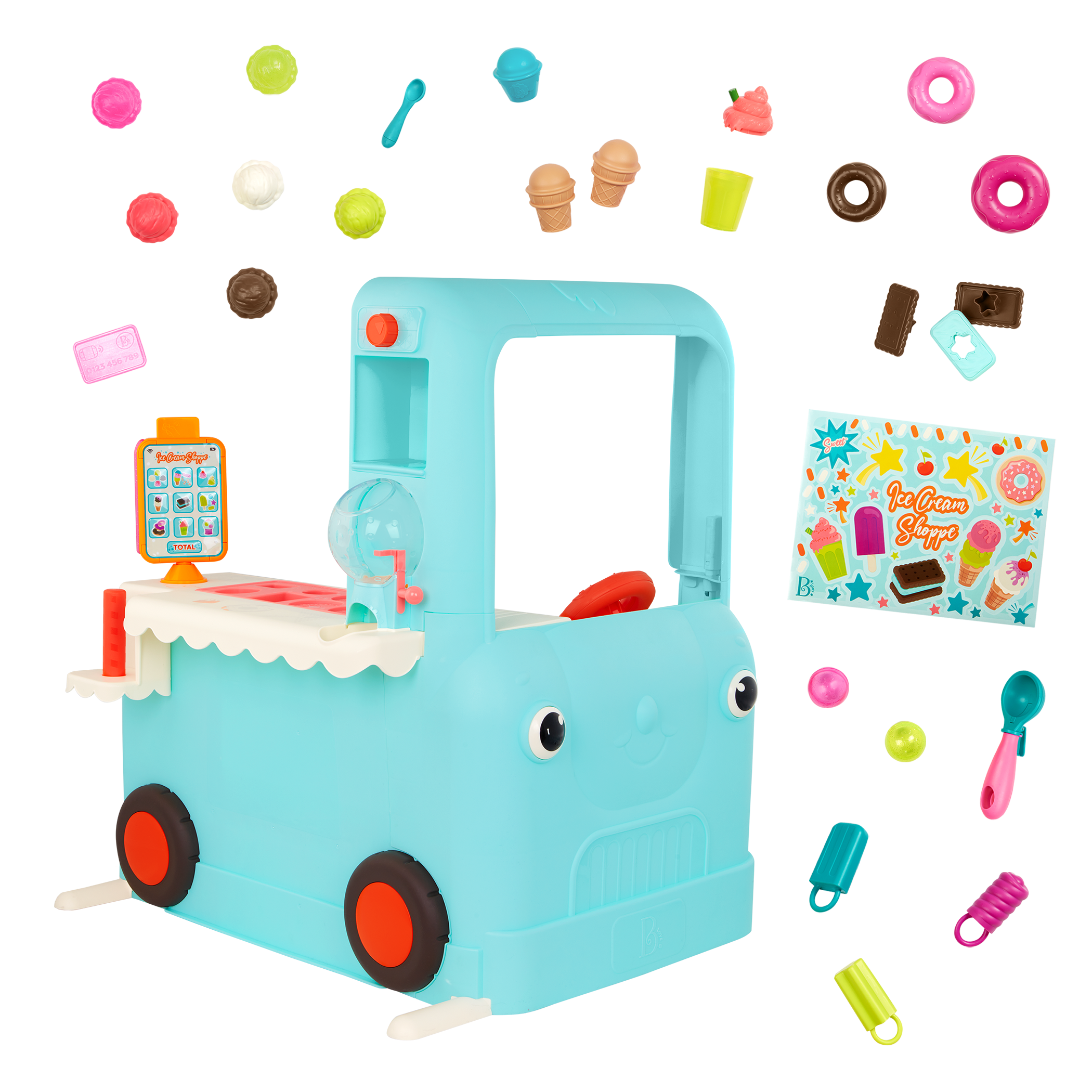Interactive ice cream truck.