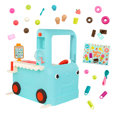 Interactive ice cream truck.